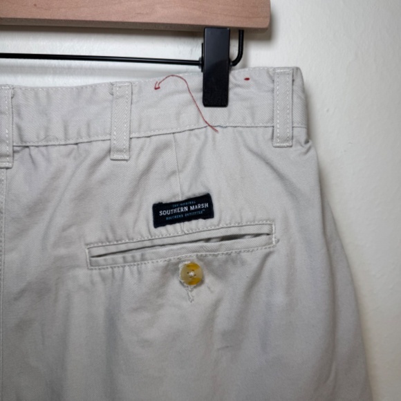 Southern Marsh Shorts Men's Size 30 Khaki Chino Preppy Southern Classic - Picture 6 of 6